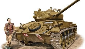 Zdjęcie dodatkowe produktu Czołg Lekki M-24 Chaffee 1:35 Bronco CB35068