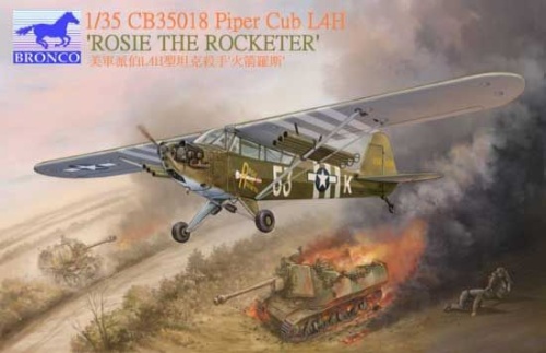 Piper Cub L-4H Rosie the Rocketer 1:35 Bronco CB35018