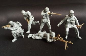 Zdjęcie dodatkowe produktu Brytyjscy spadochroniarze w walce podczas II wojny światowej Zestaw A 1:35 Bronco CB35130