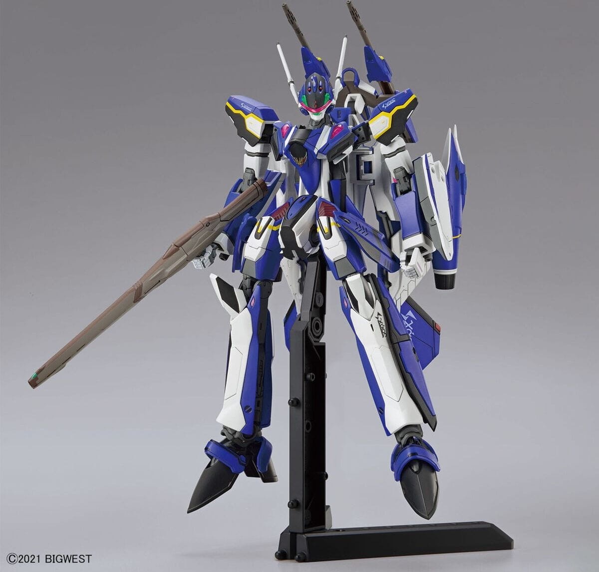 Zdjęcie dodatkowe produktu YF-29 Durandal Valkyrie (Maximilan Jenius Use) Full Set Pack HG 1:100 Bandai