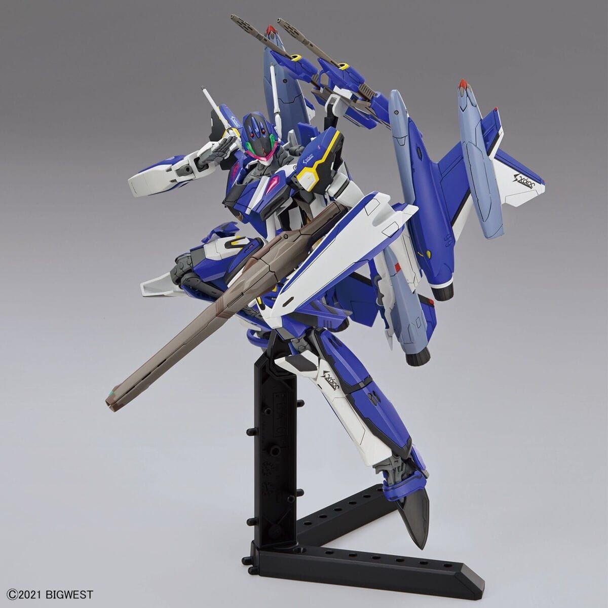 Zdjęcie dodatkowe produktu YF-29 Durandal Valkyrie (Maximilan Jenius Use) Full Set Pack HG 1:100 Bandai