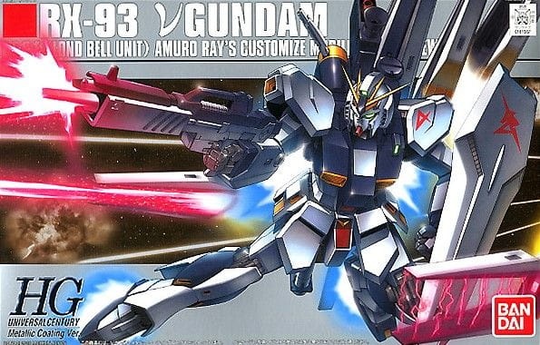 Zdjęcie główne produktu Gunpla RX-93 v Gundam Metallic Coating Ver. HGUC 1:144