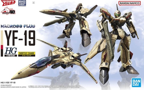YF-19 Macross Plus Hg 1: 100 Bandai
