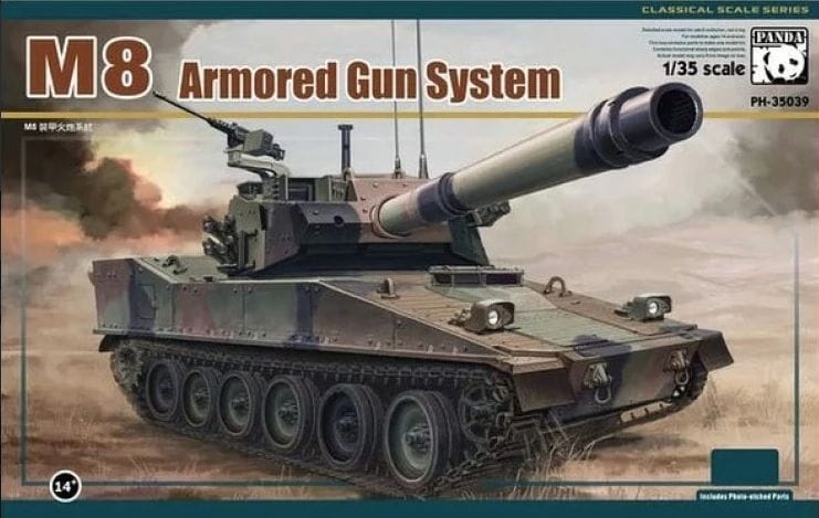 Zdjęcie główne produktu M8 Armored Gun System 1:35 PANDA 35039