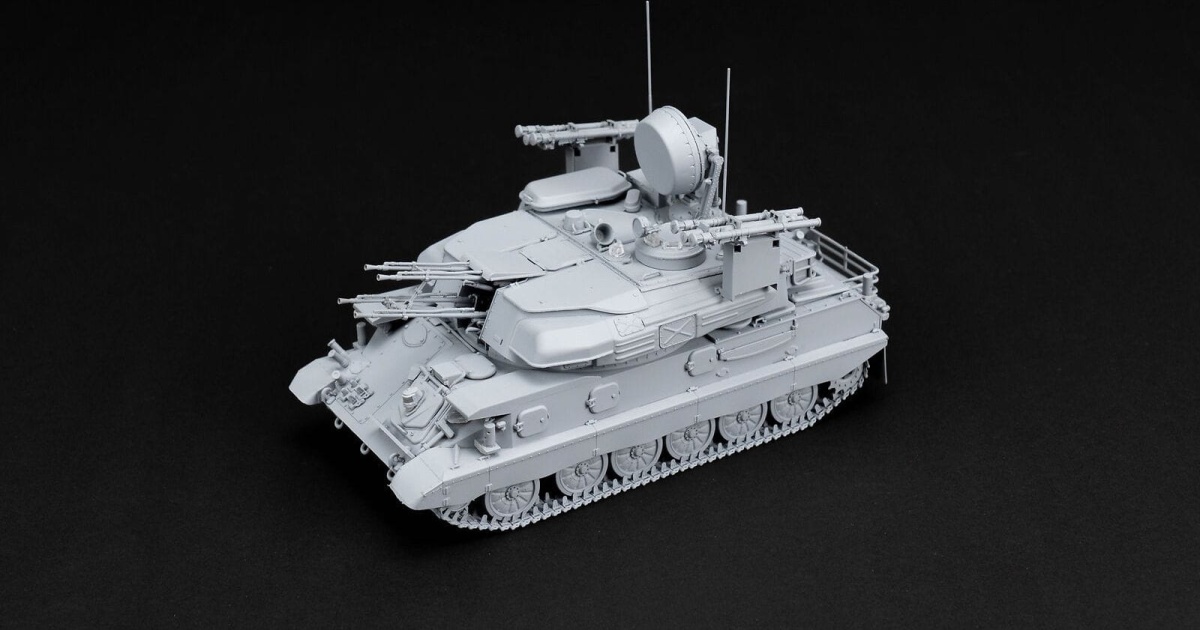 Zdjęcie dodatkowe produktu ZSU-23-4 M2 / M4 1:35 Zimi Model 35124