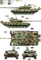 Zdjęcie dodatkowe produktu T-72AV Ukraine Main Battle Tank 1:35 Amusing Hobby 35A063