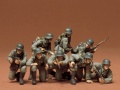 Zdjęcie dodatkowe produktu Zestaw figurek niemieckiej piechoty 1:35 Tamiya 35061