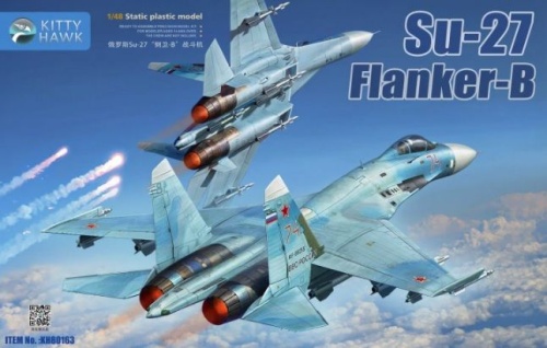 Su-27 Flanker-B 1:48 Kittyhawk 80163