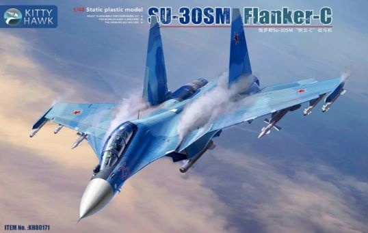 Zdjęcie główne produktu Su-30SM Flanker-H 1:48 Kittyhawk 80171