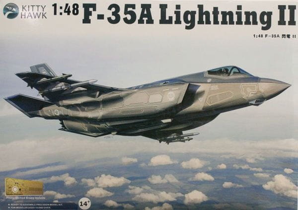 Zdjęcie główne produktu F-35A Lightning II 1:48 Kittyhawk 80103