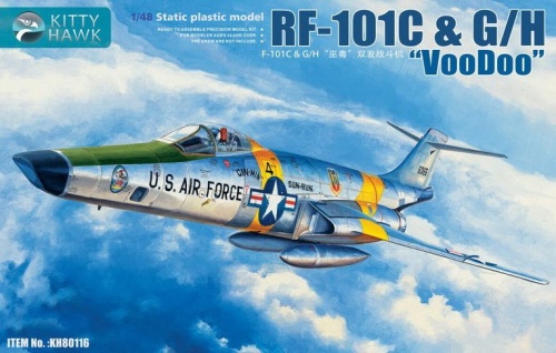RF-101C G/H Voodoo 1:48 Kittyhawk 80116