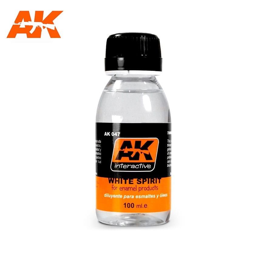 Zdjęcie główne produktu Rozcieńczalnik White Spirit 100ml AK Interactive AK-047