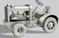 Zdjęcie dodatkowe produktu US Tug Clarktor-6 Mill-33 The Heavy Duty Airfield Tractor 1:32 Thunder Models 32001
