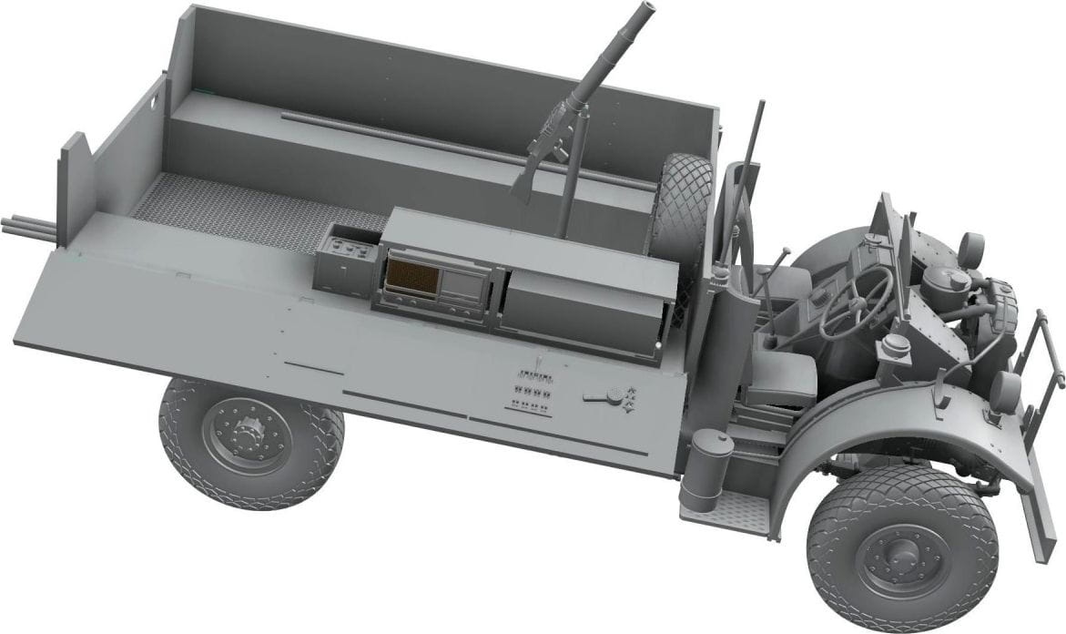 Zdjęcie dodatkowe produktu LRDG F30 Wireless Truck CMP in LRDG Service 1:35 Thunder Models 35309