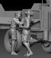 Zdjęcie dodatkowe produktu LRDG F30 Wireless Truck CMP in LRDG Service 1:35 Thunder Models 35309