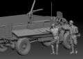 Zdjęcie dodatkowe produktu LRDG F30 Wireless Truck CMP in LRDG Service 1:35 Thunder Models 35309