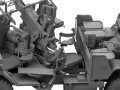 Zdjęcie dodatkowe produktu Morris Bofors C9/B Late The Iconic British WWII Gun Truck 1:35 Thunder Models 35209