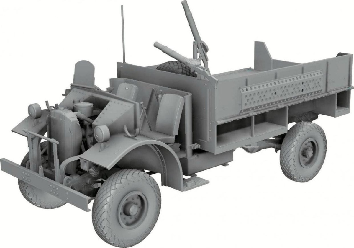 Zdjęcie dodatkowe produktu LRDG F30 Wireless Truck CMP In LRDG Service 1:35 Thunder Models 35308