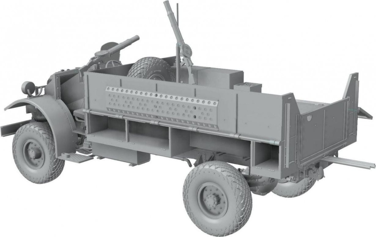 Zdjęcie dodatkowe produktu LRDG F30 Wireless Truck CMP In LRDG Service 1:35 Thunder Models 35308