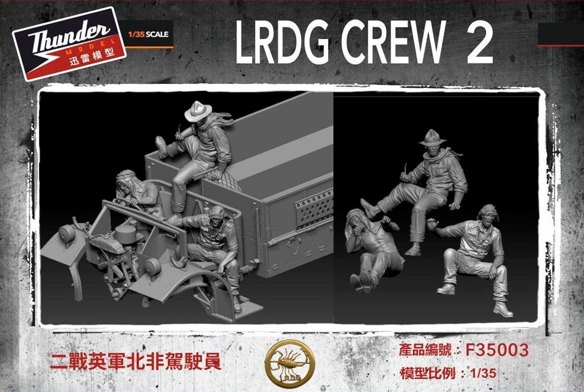 Zdjęcie główne produktu LRDG Crew 2 1:35 Thunder Models F35003