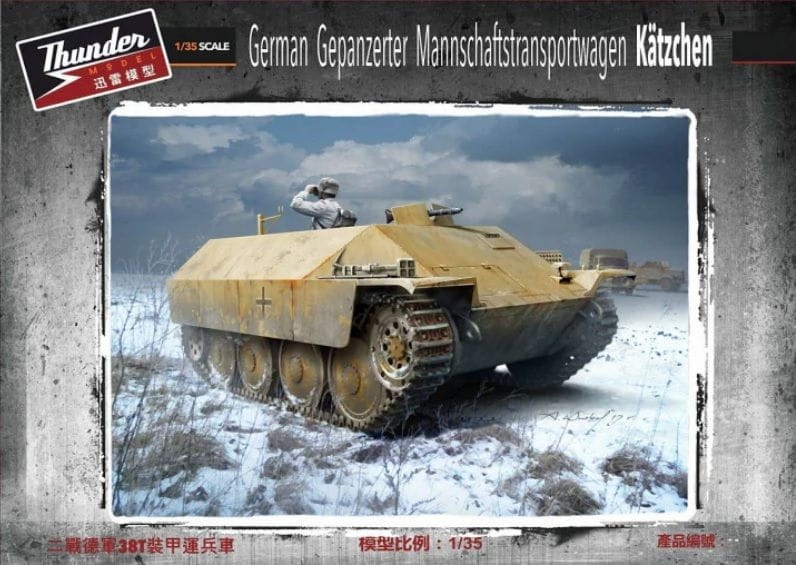 Zdjęcie główne produktu German Gepanzerter Katzchen 1:35 Thunder Models 35104