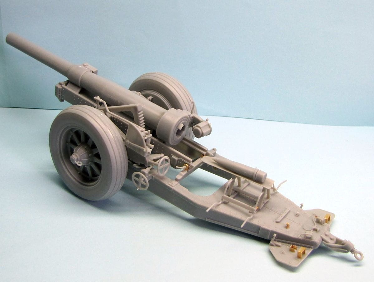 Zdjęcie dodatkowe produktu Brytyjska Haubica 7,2 Cala 1:35 Thunder Models 35211