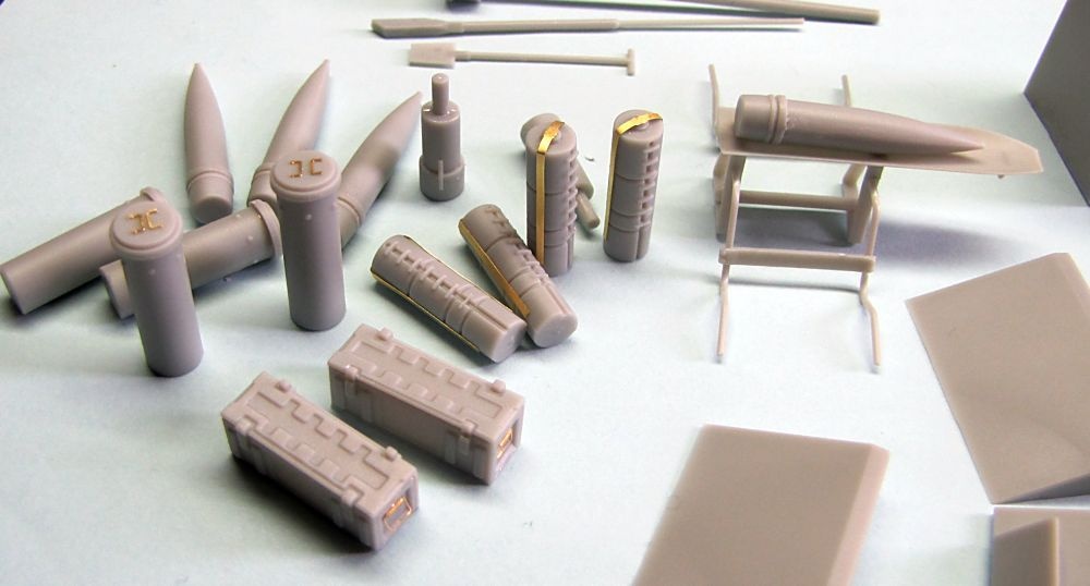 Zdjęcie dodatkowe produktu Brytyjska Haubica 7,2 Cala 1:35 Thunder Models 35211