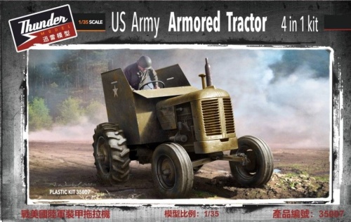 US Army Armored Tractor 4 In 1 Kit 1:35 Thunder Models 35007
