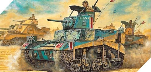 Zdjęcie dodatkowe produktu M3 Stuart Honey 1:35 Academy 13270