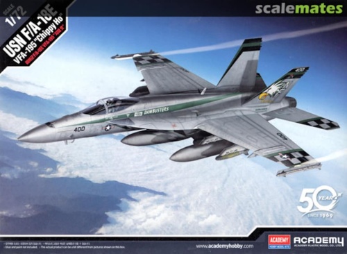 USN F/A-18E Super Hornet VFA-195 Chippy Ho 1:72 Academy 12565