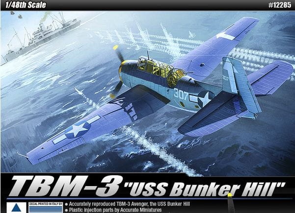 Zdjęcie główne produktu TBM-3 USS Bunker Hill 1:48 Academy 12285