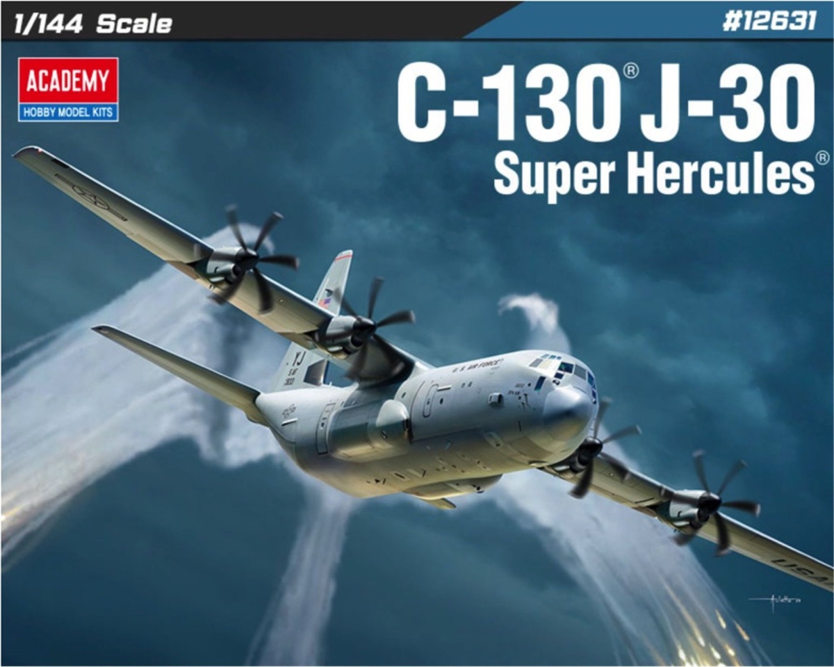 Zdjęcie główne produktu Lockheed C-130J-30 Super Hercules 1:144 Academy 12631