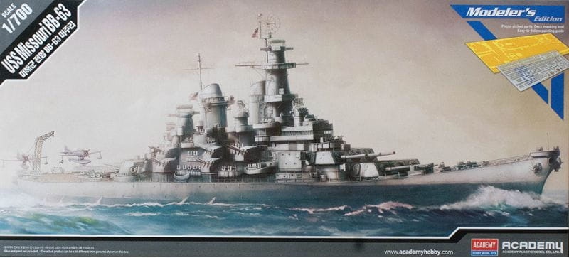 Zdjęcie główne produktu USS Missouri BB 63 Modelers Edition 1:700 Academy 14223
