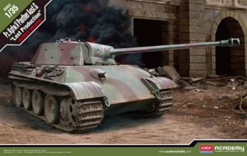 Pz.kpfw. V panther ausf.g last production 1:35 academy 13523