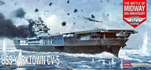 USS Yorktown CV-5 The Battle of Midway 80th Anniversary 1: 700 Academy 14229