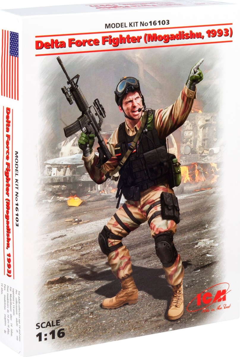Zdjęcie dodatkowe produktu Delta Force Fighter 1:16 ICM 16103