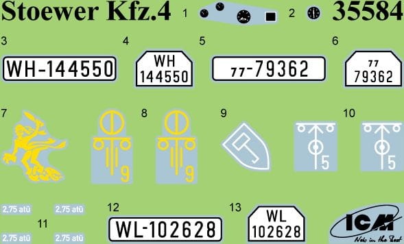 Zdjęcie dodatkowe produktu Samobieżne pojazdy przeciwlotnicze Wehrmachtu 1:35 ICM DS3526