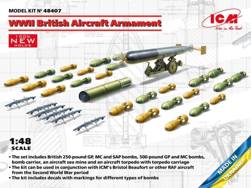 British Air Armament of World War II 1:48 ICM 48407
