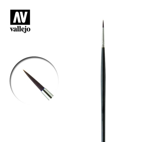 Kolinsky natural round brush 7 Vallejo P18007 (Marta Kolinsky)