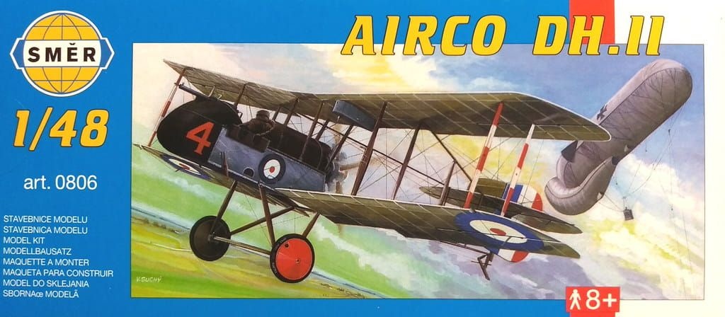 Zdjęcie główne produktu Airco DH.II 1:48 Smer 0806