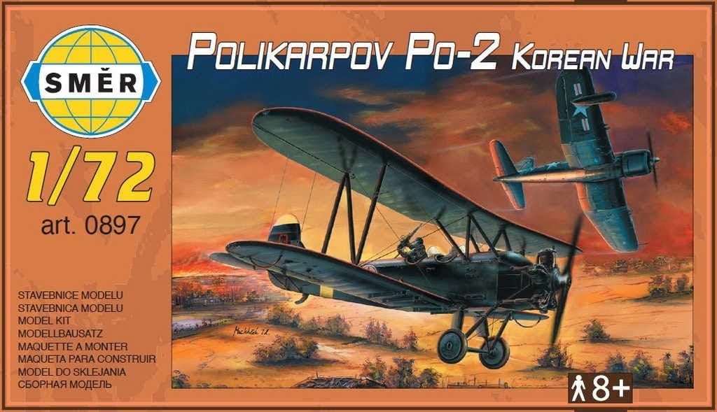Zdjęcie główne produktu Polikarpov Po-2 Korean War 1:72 Smer 0897