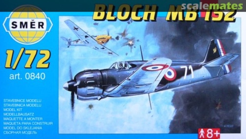 BLOCH MB 152 1:72 SMER 0840