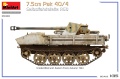 Zdjęcie dodatkowe produktu 7,5cm PaK 40/4 auf gep. Selbstfahrlafette RSO 1:35 MiniArt 35483