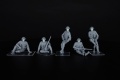 Zdjęcie dodatkowe produktu British Tank Riders (NW Europe). Głowy żywiczne 1:35 MiniArt 35496
