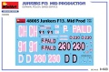 Zdjęcie dodatkowe produktu Junkers F13. Mid Prod. German, Polish, Swiss Service 1:48 MiniArt 48005
