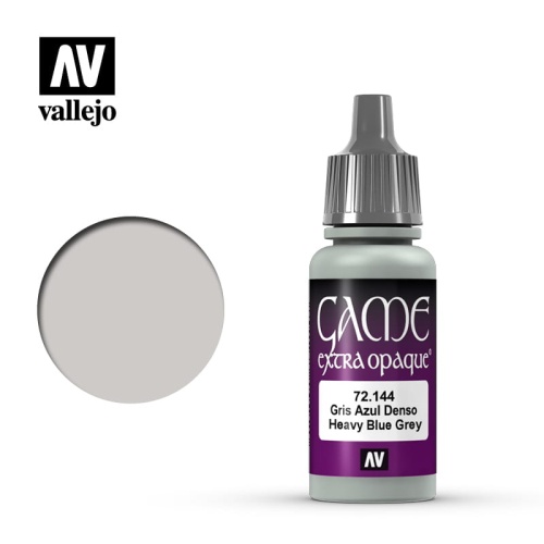 Vallejo 72144 Heavy Blue Grey Game Extra Opaque Paint