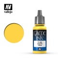 Zdjęcie dodatkowe produktu Vallejo 72085 Yellow Game Ink Farba