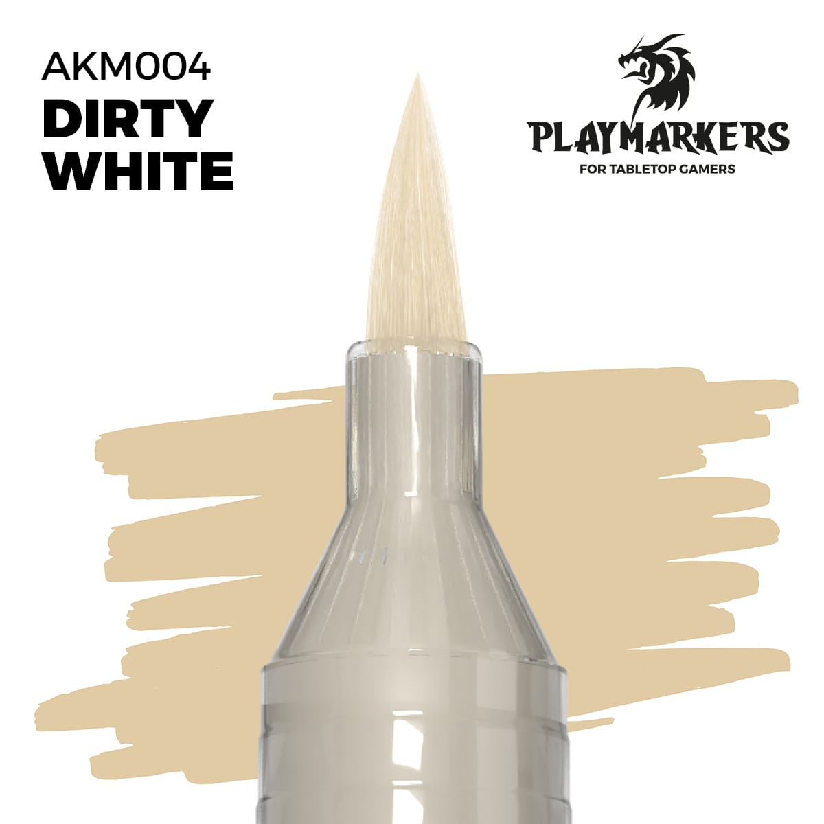 Zdjęcie główne produktu Dirty White Playmarker AK Interactive AKM004