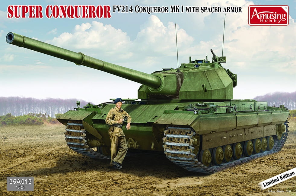 Zdjęcie główne produktu FV 214 Super Conqueror Mk I 1:35 Amusing Hobby 35A013