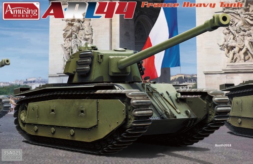 ARL44 French heavy tank 1:35 Amusing Hobby 35A025